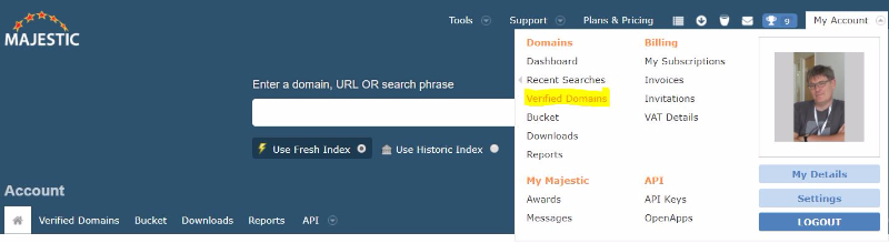 pro rank tracker sub domains