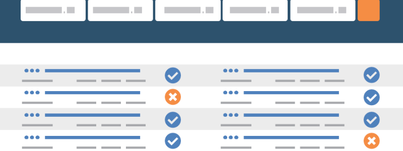 Majestic Compare Tools Wireframe