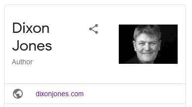 Knowledge Panel showing Dixon Jones as an 'Author' instead of an 'Internet Marketer'.