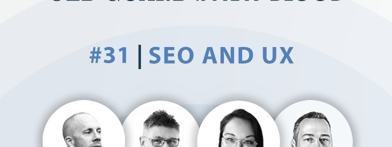 SEO and UX webinar on August 3rd at 5pm GMT with Ulrika Viberg, Charlie Williams, and Pedro Dias.