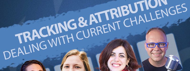 Tracking and Attribution Challenges Podcast with Irina Serdyukovskaya, Navah Hopkins and Brie Anderson.