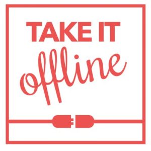The logo for Take It Offline