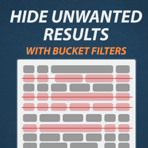 Hide unwanted results from Site Explorer