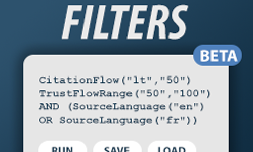 Advanced Filters Beta