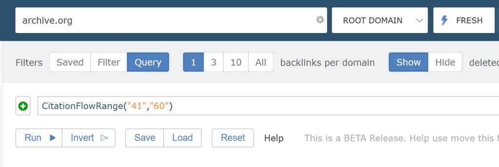 Converting a filter to a query